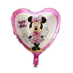 MYSZKA MINNIE balon foliowy Serce 18 cali