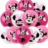 Myszka Minnie balony gumowe z nadrukiem 12 szt. mix