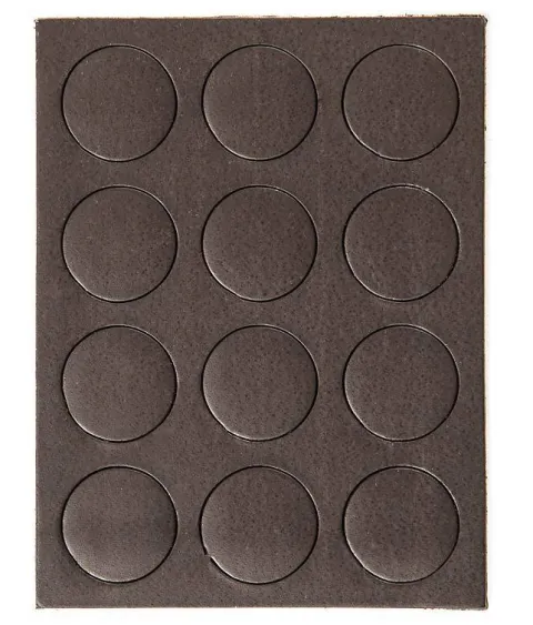 Naklejane dyski MAGNETYCZNE 1,27 cm 12 szt