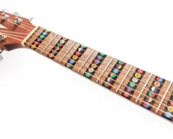 Naklejki do nauki gry na gitarze