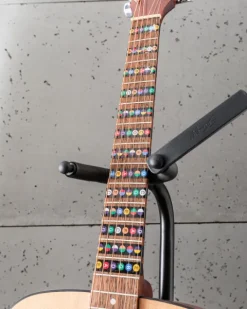 Naklejki do nauki gry na gitarze