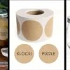 Naklejki na rolce okrągłe CRAFT średnica 3,8 cm 100 szt.