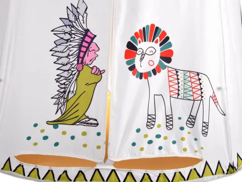 Namiot dla dzieci Indiański Tipi Okrągły