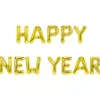 Napis HAPPY NEW YEAR balon foliowy na Sylwestra