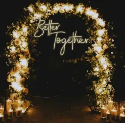 Napis LED neon - Better Together