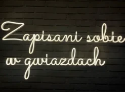Napis LED neon - Zapisani sobie w gwiazdach