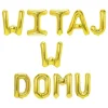 Napis WITAJ W DOMU balon foliowy