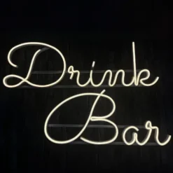 Napis LED neon - Drink Bar