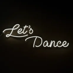 Napis LED neon - Let's Dance (plexi)
