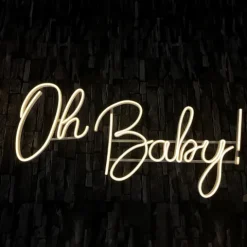 Napis LED neon - Oh Baby!