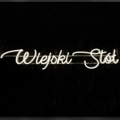 Napis LED neon - Wiejski Stół