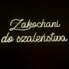 Napis LED neon - Zakochani do szaleństwa