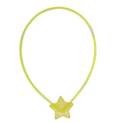 Naszyjnik Glow stick łamany święcący z gwiazdką 1 szt.