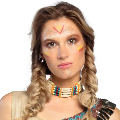 Naszyjnik Indiański Koraliki