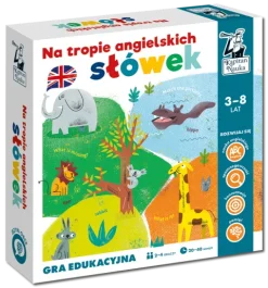 NA TROPIE ANGIELSKICH SŁÓWEK GRA EDUKACYJNA KAPITAN NAUKA