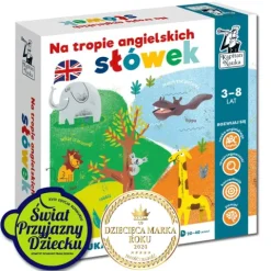 NA TROPIE ANGIELSKICH SŁÓWEK GRA EDUKACYJNA KAPITAN NAUKA