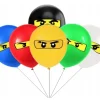 NINJAGO balony gumowe z nadrukiem 6 szt. mix