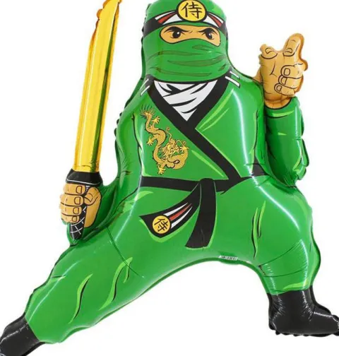 Ninja wojownik balon foliowy Grabo 21"