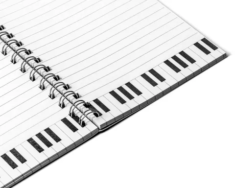 Notes muzyka - I LOVE MUSIC