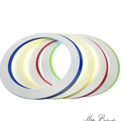 Obręcz żonglerska dwukolorowa Reverso 32cm Mr Babache