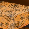 Obrus Halloween PAJĘCZYNY transparentny 274 x 139 cm