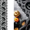 Obrus bieżnik na stół DYNIE czarny 45x200 cm Halloween