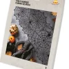 Obrus bieżnik na stół PAJĘCZYNY czarny 45x183 cm Halloween