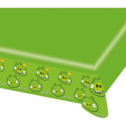 Obrus foliowy Angry Birds Zielony 120 x 180 cm