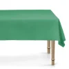 Obrus foliowy ciemny zielony gładki 137x183 cm PartyDeco