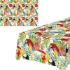 Obrus plastikowy HAWAII hawajskie wzory 137 x 274 cm