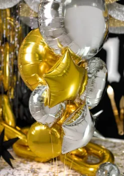 Okrągły jednokolorowy balon foliowy pastylka 59 cm