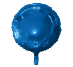 Okrągły jednokolorowy balon foliowy różne kolory 18"