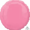 Okrągły jednokolorowy balon foliowy Anagram 18''
