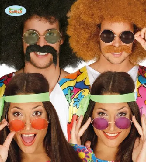 Okulary Hipisa w stylu Hippie hawajskie retro LENONKI
