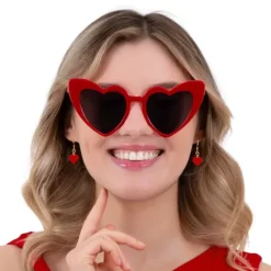 Okulary Serca Serduszka czerwone