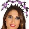 Opaska Nietoperze Fioletowo - czarna
