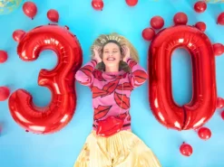 Opaska złota 30 TODAY Urodziny