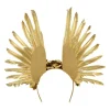 Opaska korona Tiara Stella z piórami