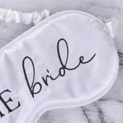 Opaska maska na oczy do spania BRIDE Panna Młoda