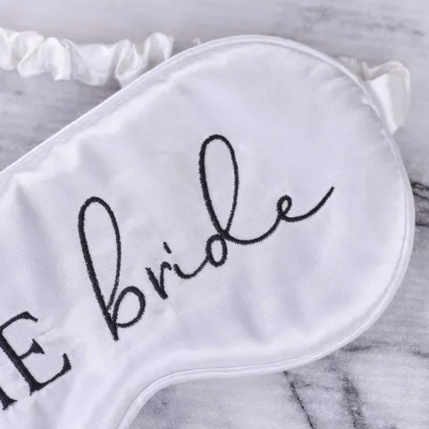 Opaska maska na oczy do spania BRIDE Panna Młoda