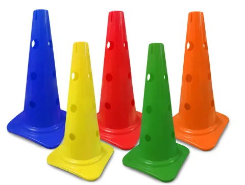 Pachołek gimnastyczny 42 cm z otworami