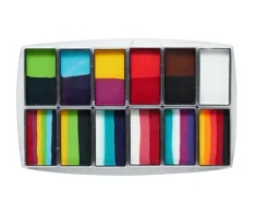 Paletka farb do twarzy Global Colours - Carnival One Stroke