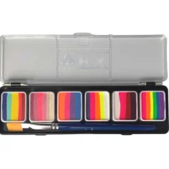 Paletka farb do twarzy Splitcake GLOW Neon Diamond FX 6x6g
