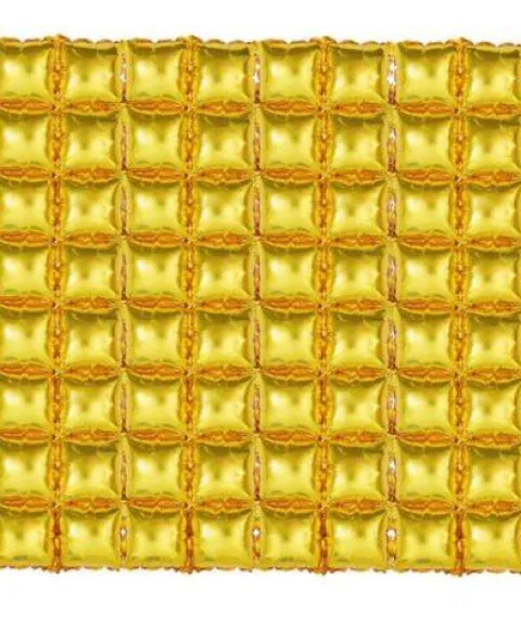 Panel Ścianka balonowa ZŁOTA 140x74cm
