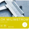 Papier milimetrowy blok A4 20 kartek