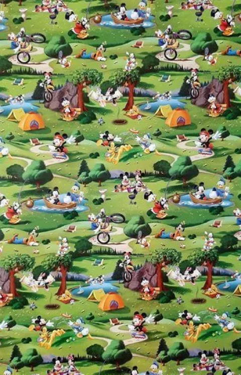 Papier ozdobny do pakowania prezentów DISNEY 200x70 cm