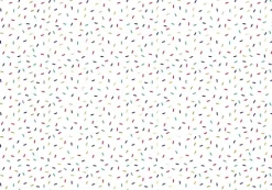 Papier ozdobny ŚWIĄTECZNY do pakowania prezentów Posypka 70x200 cm