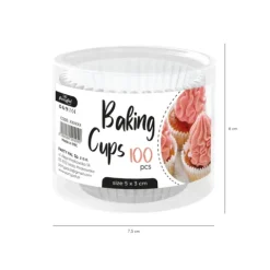 Papilotki do babeczek muffinek 100 szt.