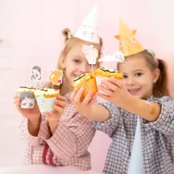 Papilotki do muffinek babeczke Kotki 6szt.