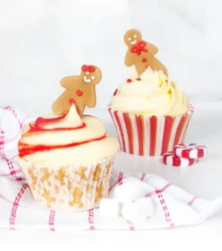 Papilotki na muffinki babeczki Świąteczne Wzory 75 szt. mix